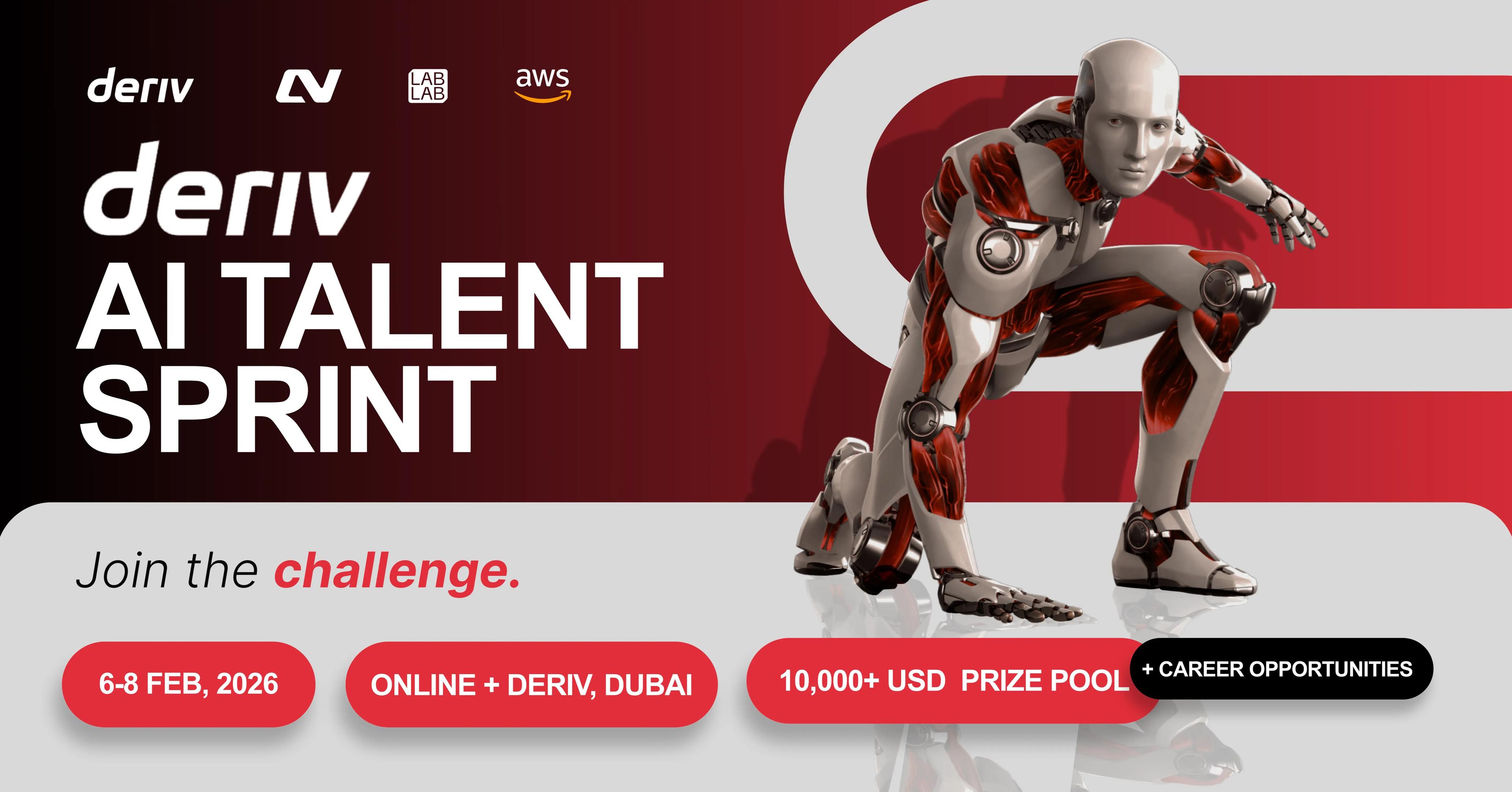 Deriv AI Talent Sprint event thumbnail