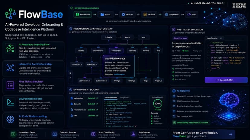 FlowBase: AI Developer Onboarding