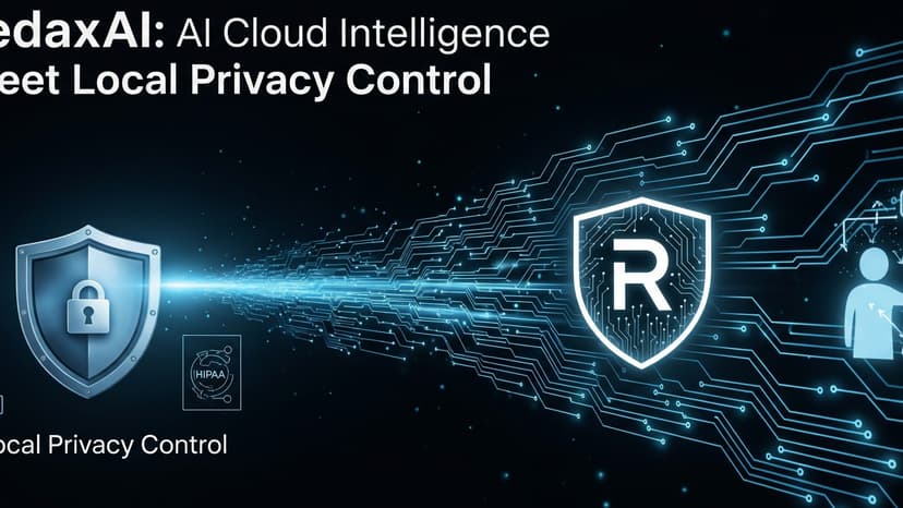 RedaxAI - AI Cloud Intelligence meet Local Privacy