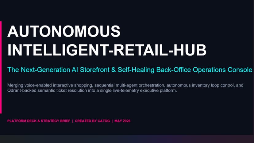Autonomous Intelligent-Retail-Hub