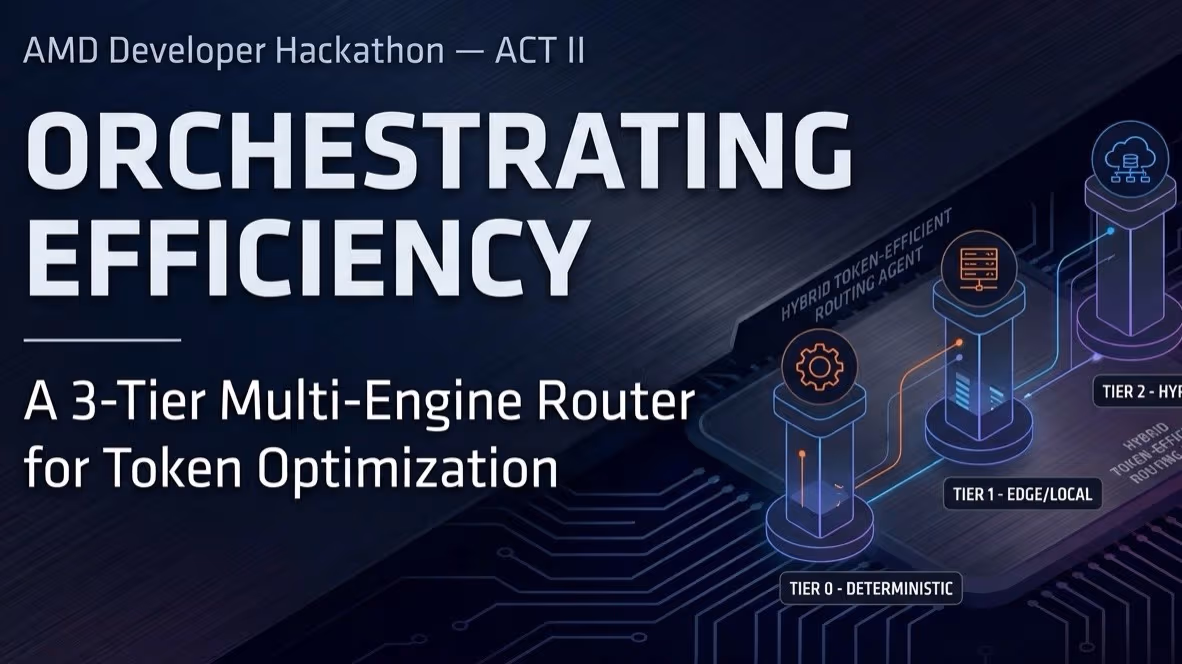 Hybrid Token-Efficient Routing Agent