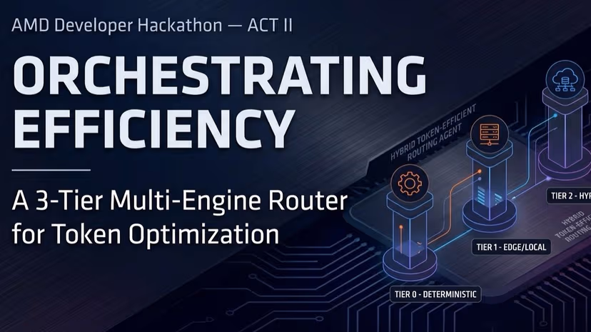 Hybrid Token-Efficient Routing Agent