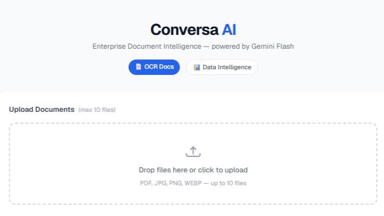 Conversa AI — Enterprise Document Intelligence