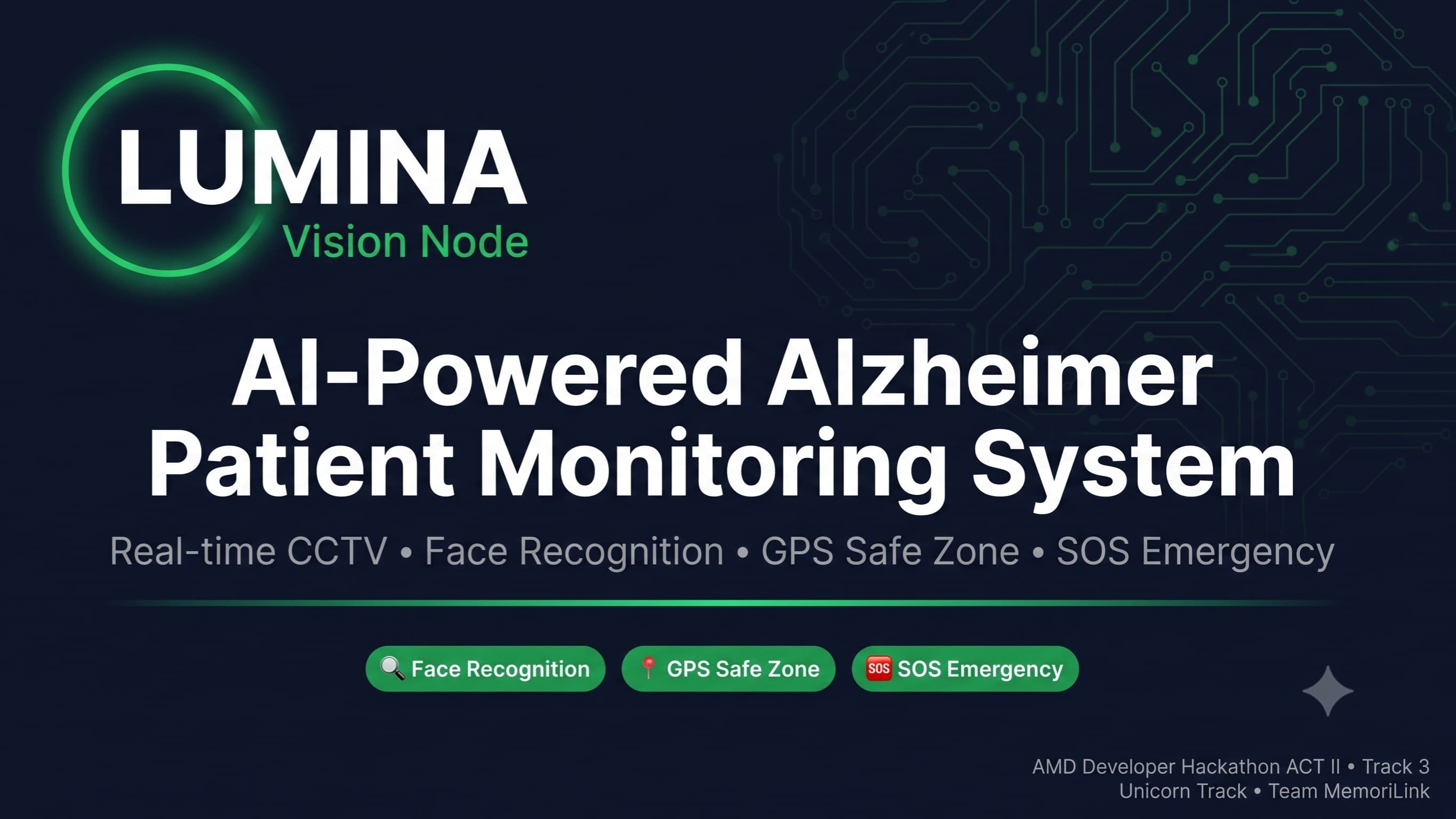 LUMINA Vision Node β Alzheimer AI Monitor