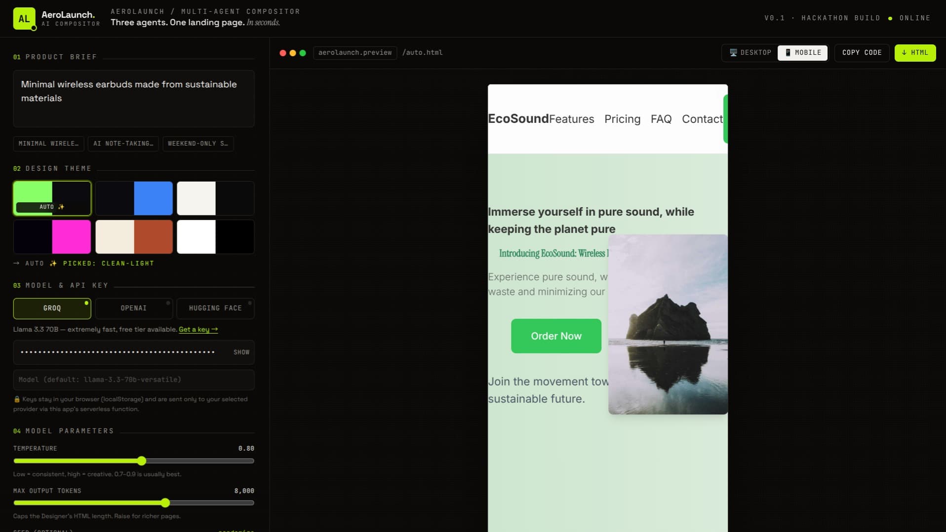 AeroLaunch AI