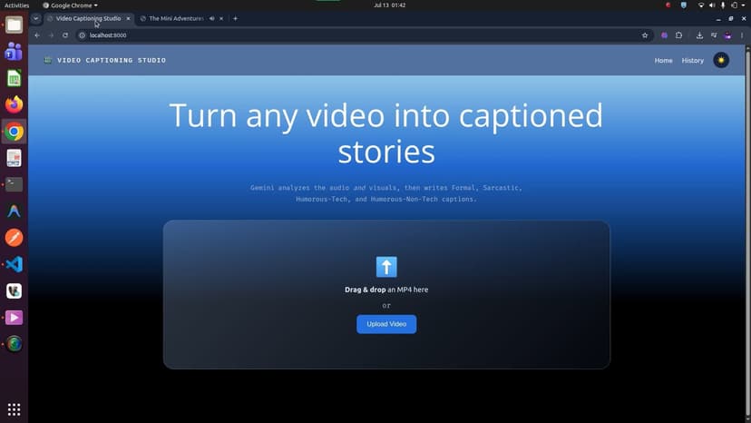 Video Captioning Studio