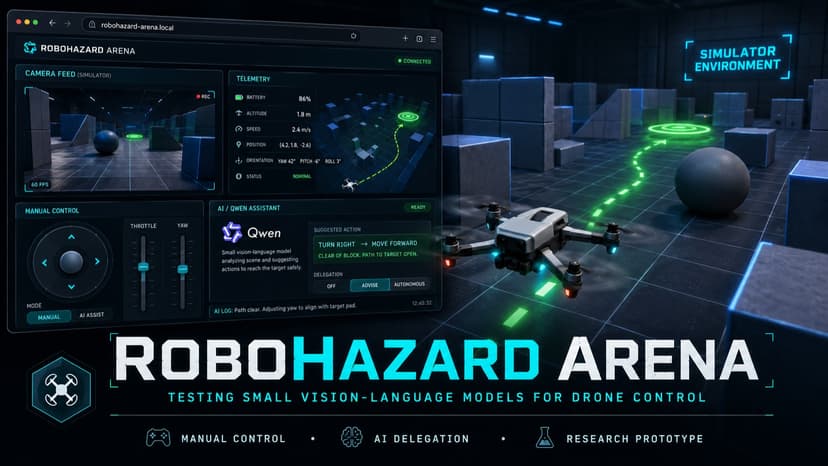 RoboHazard Arena: VLM Drone Control