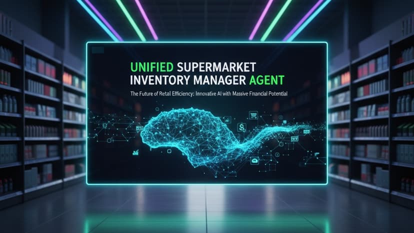 Supermarket ai inventory system