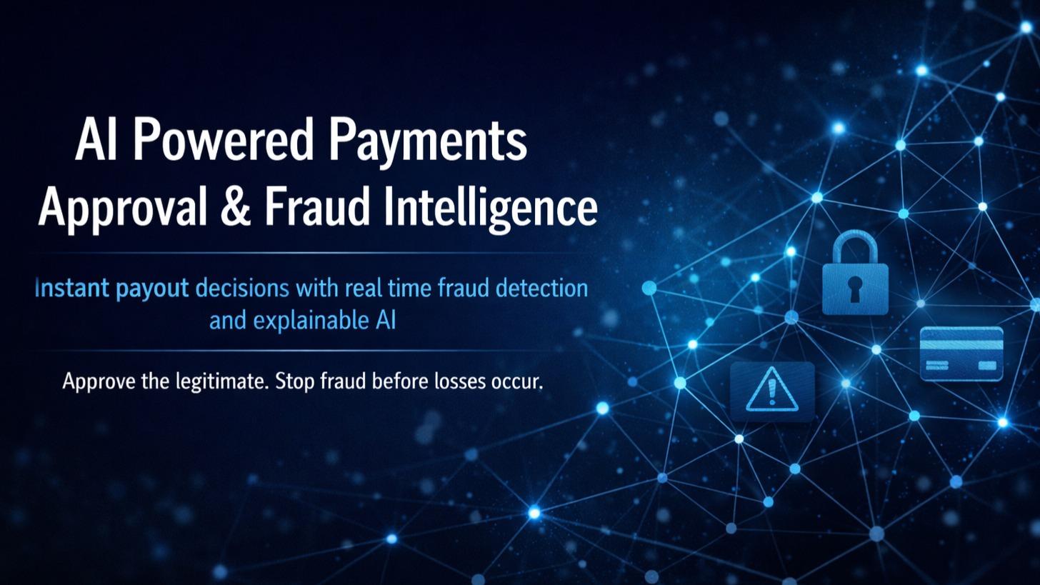 AI Payments Approval And Fraud Intelligence