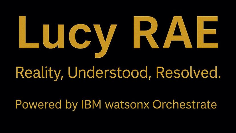 Lucy RAE Reality Automation Engine
