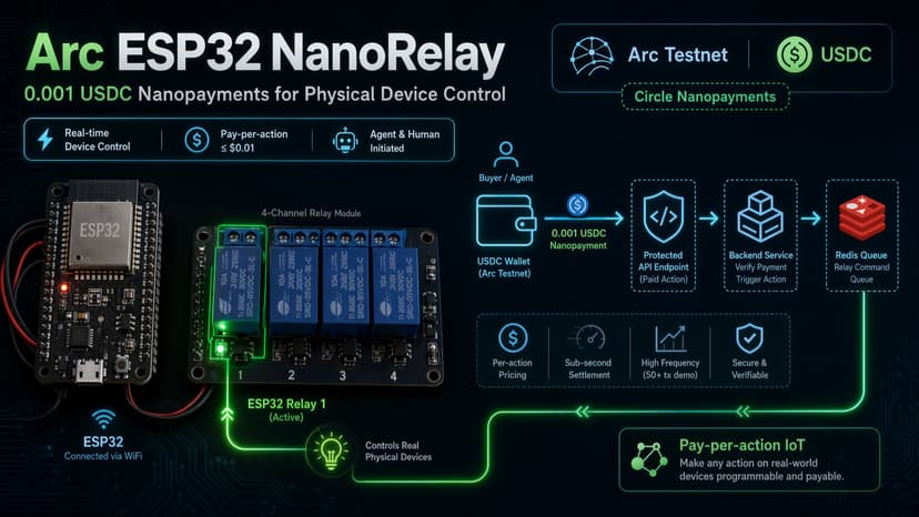 Arc ESP32 NanoRelay