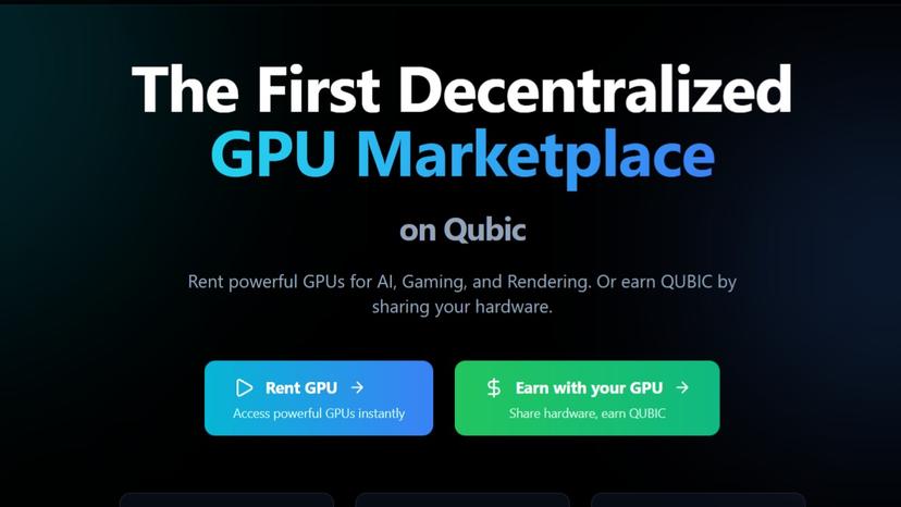 QUBIX GPU Rental Powered
