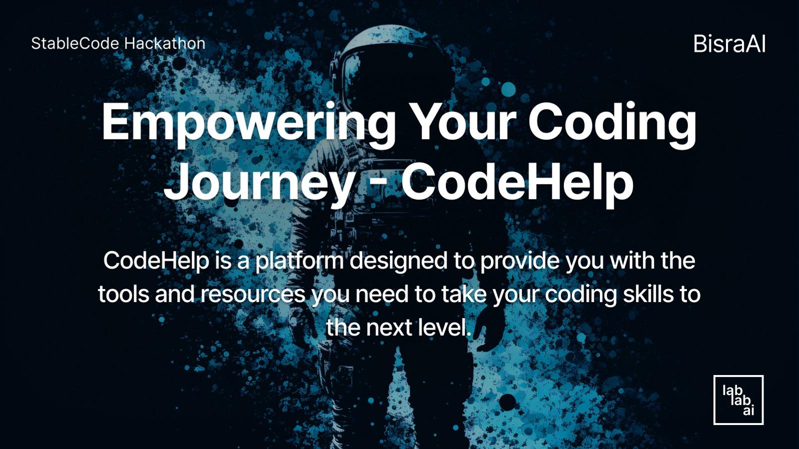 Empowering Your Coding Journey - CodeHelp
