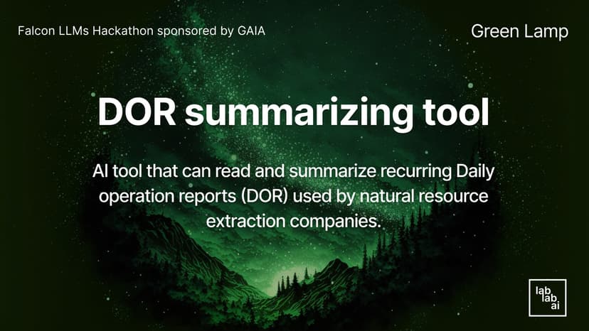 DOR summarizing tool