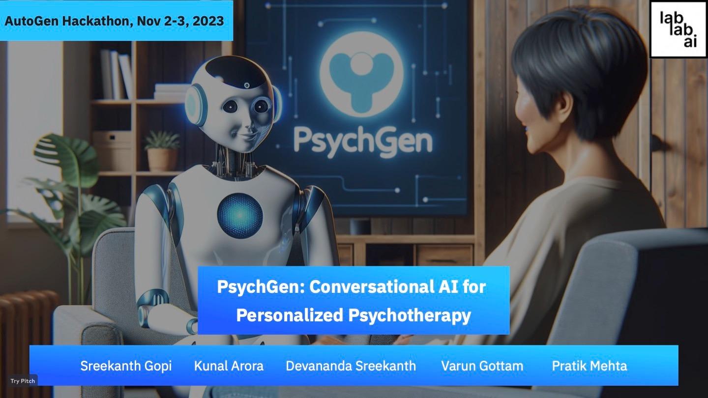 PsychGen - Conversational AI for Psychotherapy