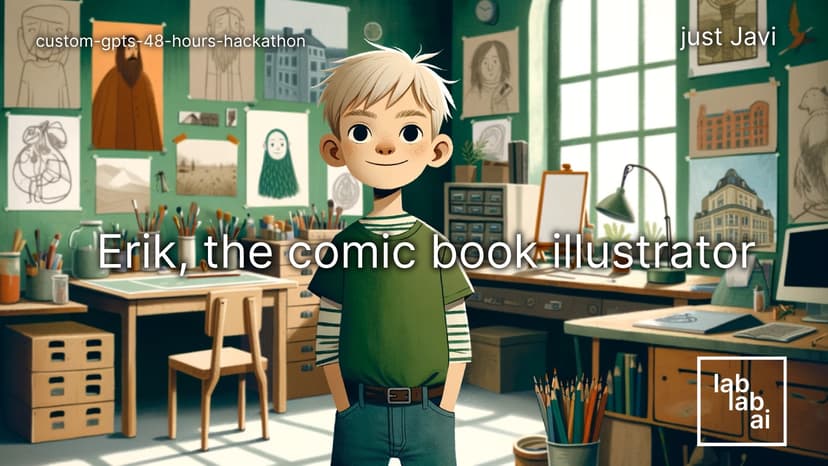 Erik The comic book illustrator