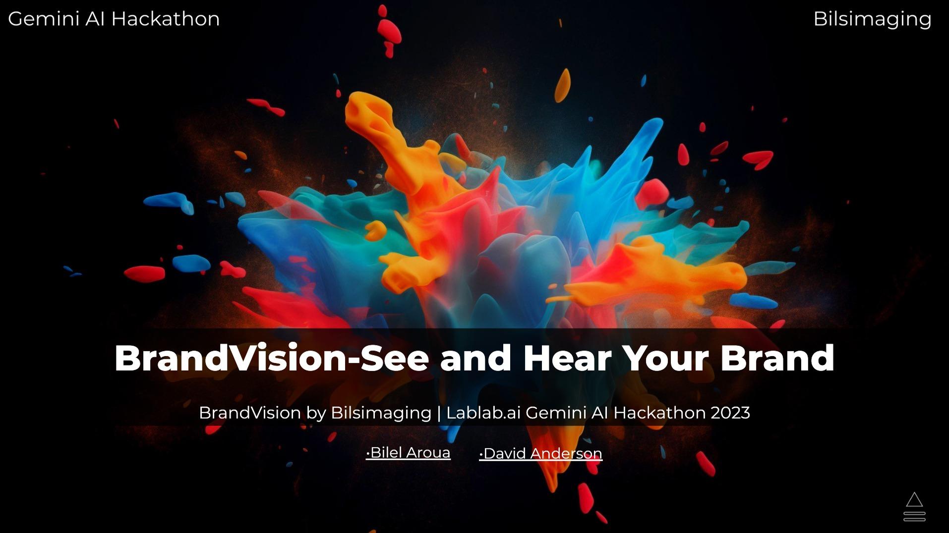 Brand Vision-See and Hear Your Brand