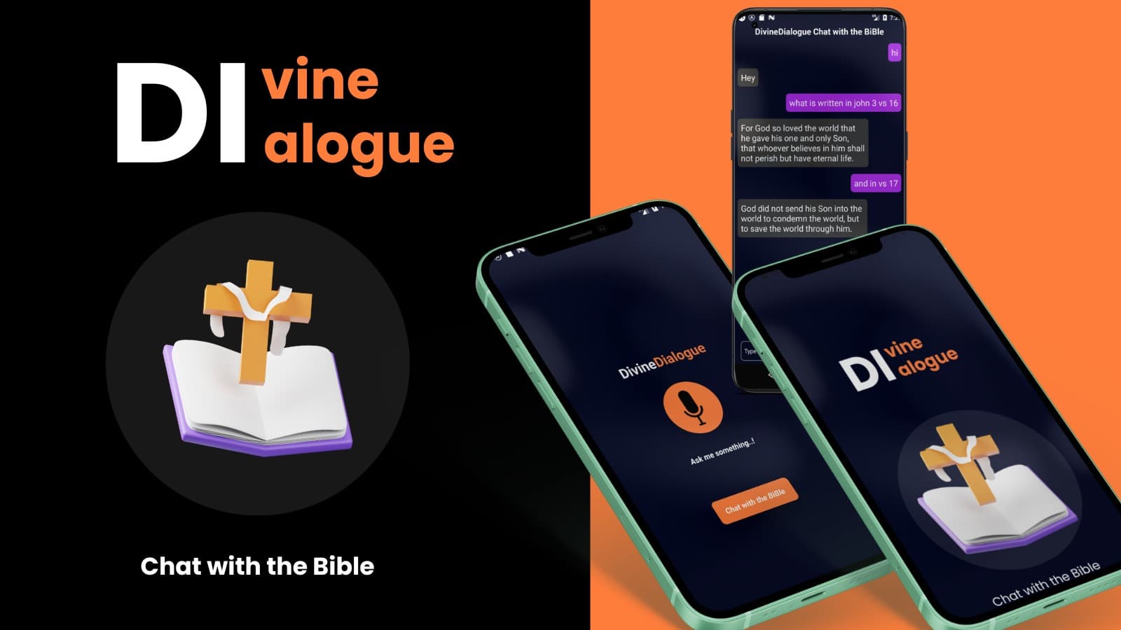 DivineDialogue chat with the bible