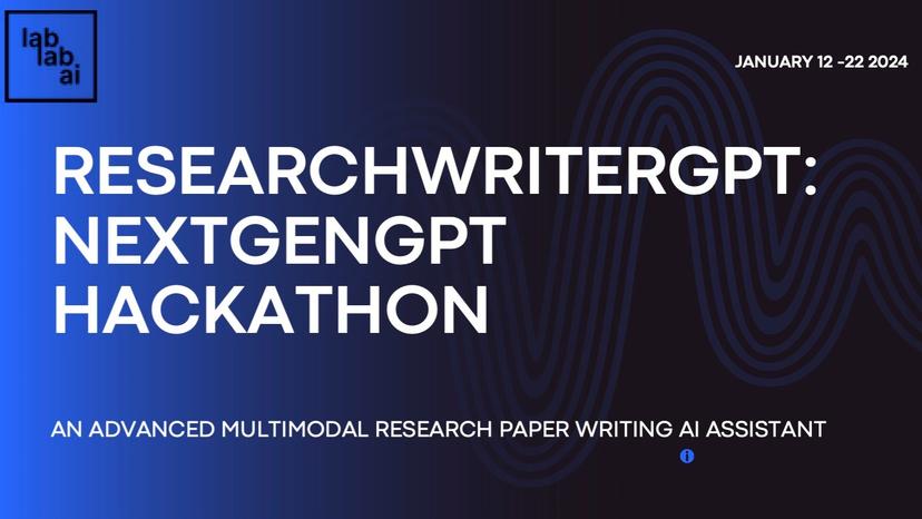 ResearchWriterGPT - AI Research Writing Assistant
