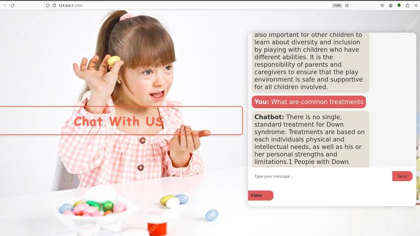 Health Education Down syndrome chat