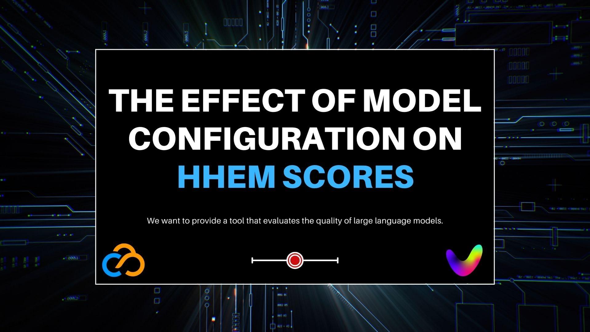 The Effect of Model Configuration on HHEM Scores