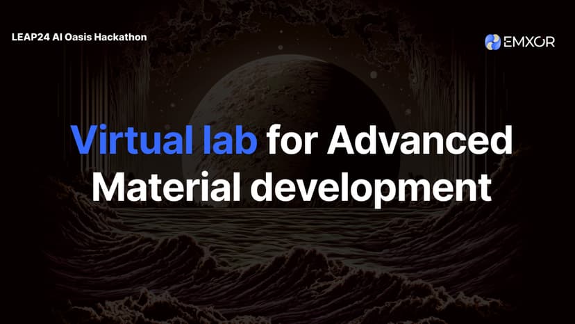 Virtual lab for Advanced Material development