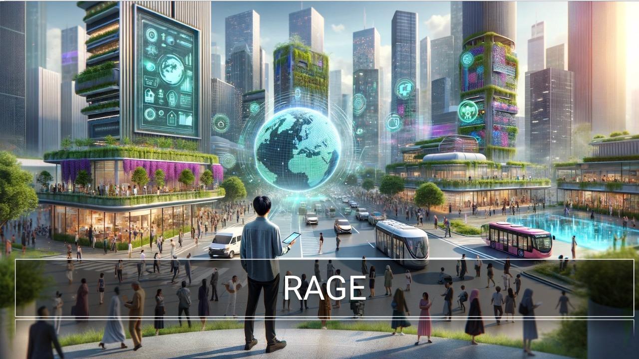 RAGE - A Day in the Life of Aya Green Data City