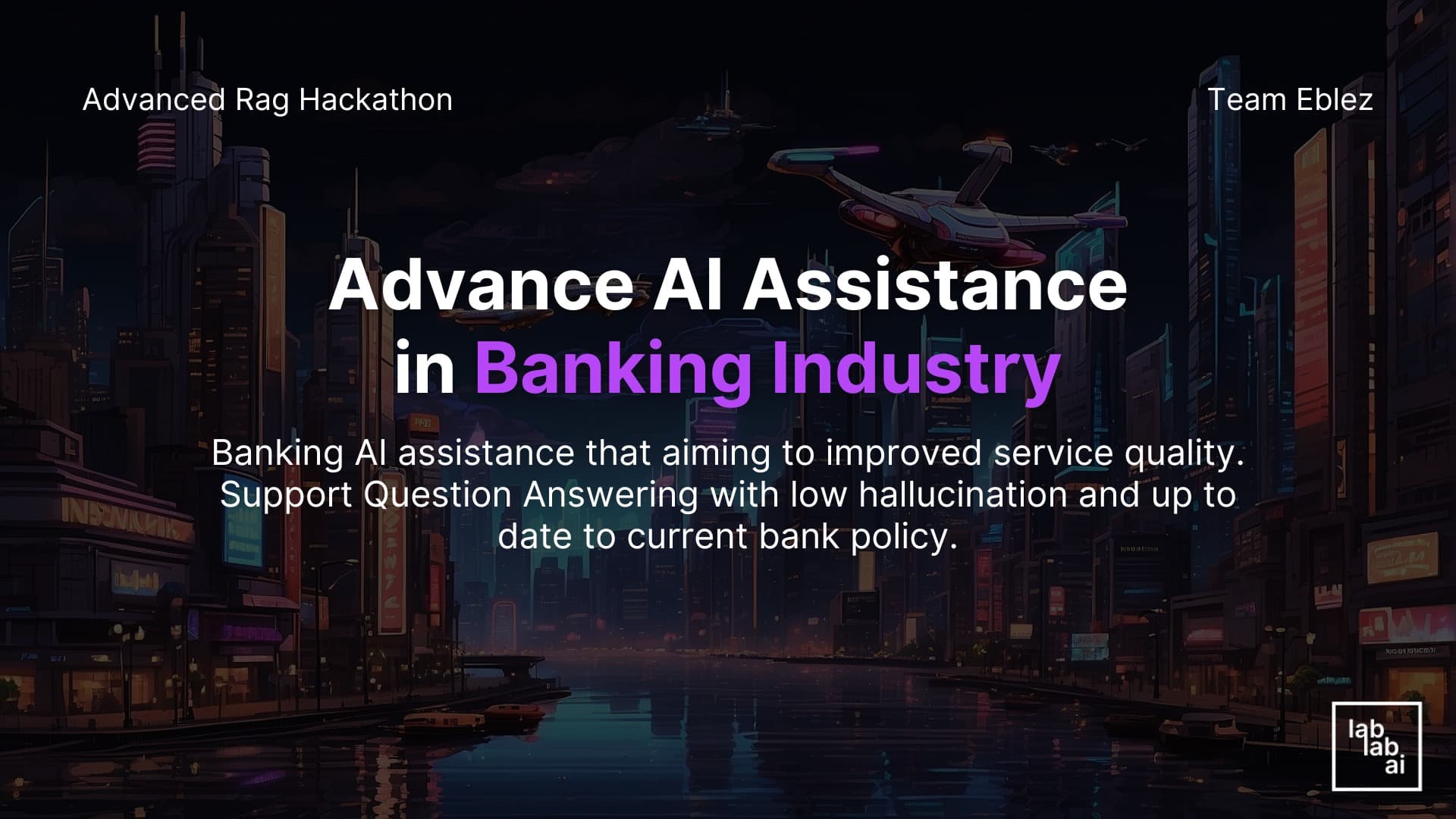 Advance AI Assistance in Banking Industry
