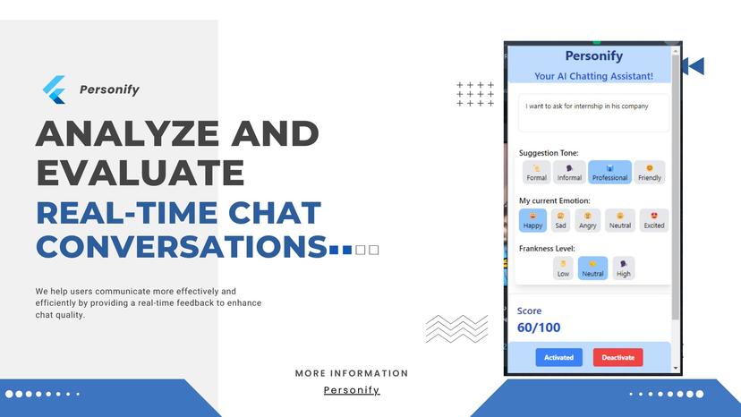Personify AI Chat Evaluator and Assistant