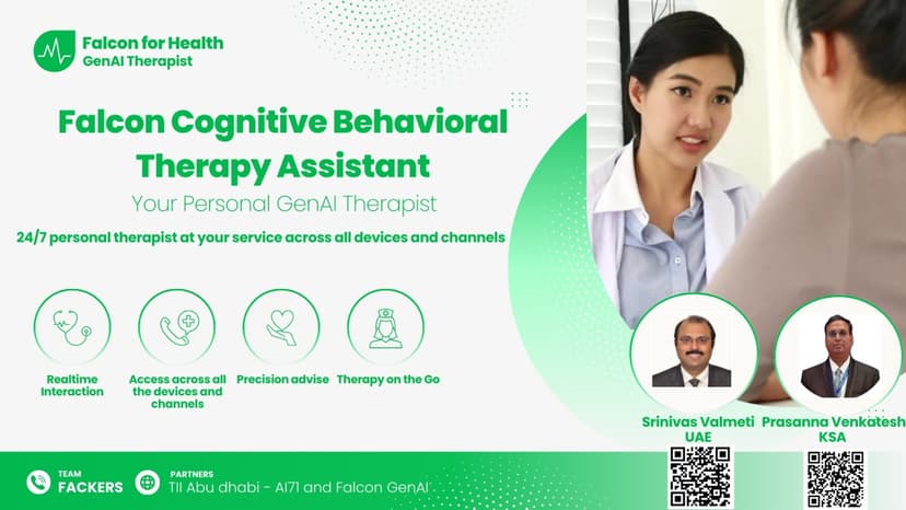 Falcon Cognitive Behavioural Therapy Assistant