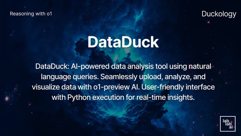 Data duck talk to your data