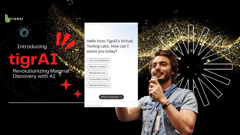 TigrAI - 43B Material Testing via Virtual Labs