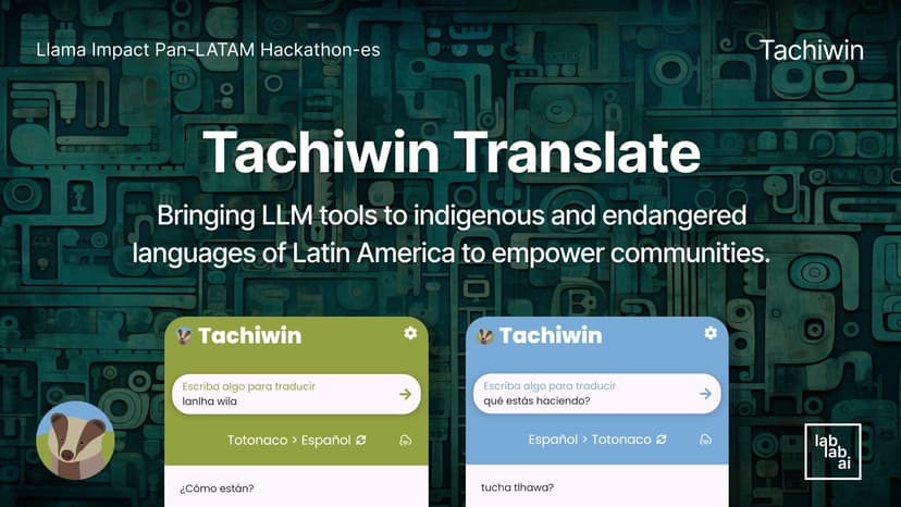 Tachiwin Indigenous Languages Translator