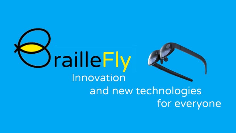 BrailleFly VLM-Powered Navigation for the Blinds