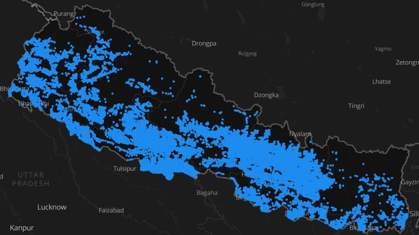Nepal Swarm AI Network Connectivity