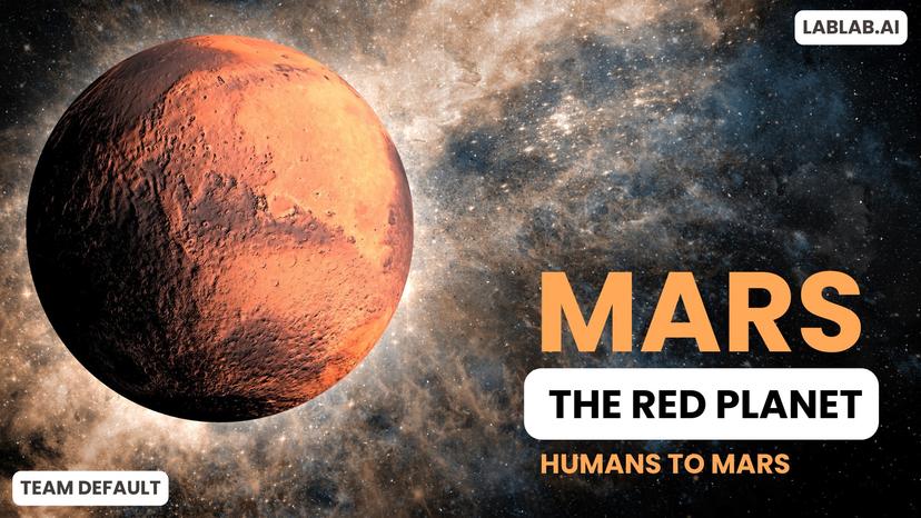 Humans To Mars
