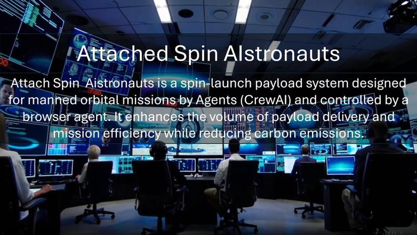 Attached Spin AIstronauts