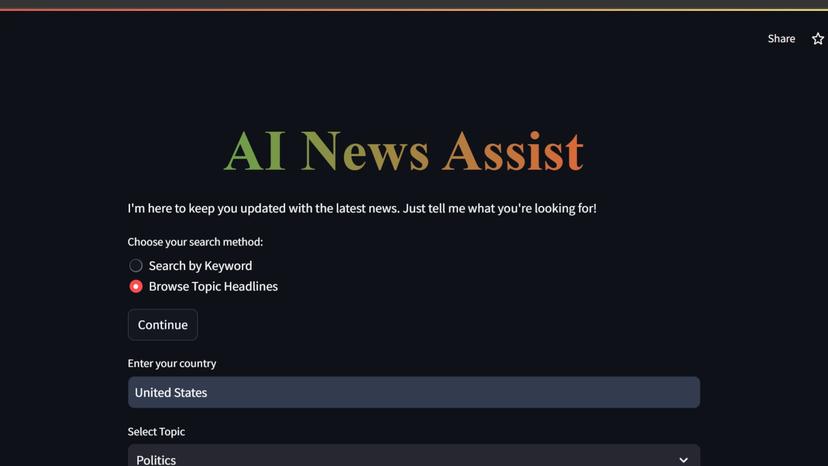 AI News assist