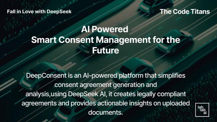 Deep Consent-AI-Powered Smart Consent Management