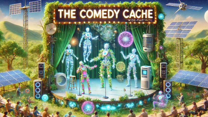 Comedy Cache - multi agents playing improv theater