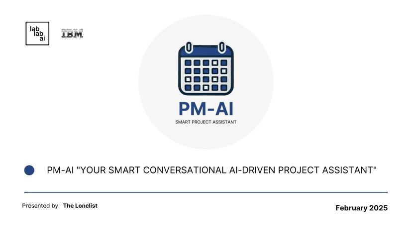 PM-AI Smart Project Assistant