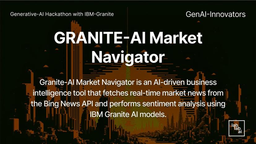Granite-AI Market Navigator