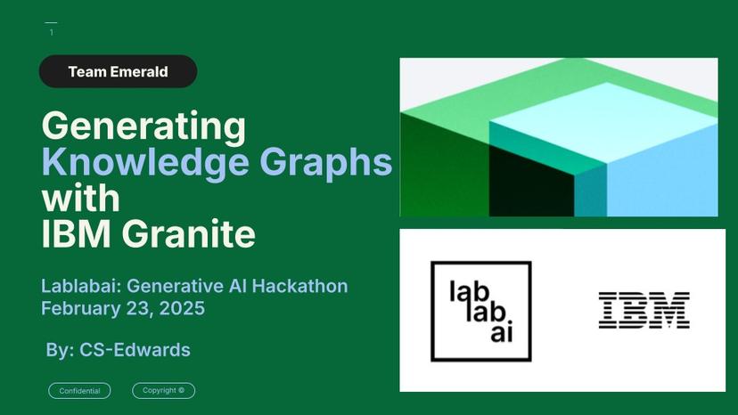 Generating Knowledge Graphs with IBM Granite