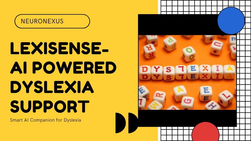 LexiSense-AI Powered Dyslexia Support