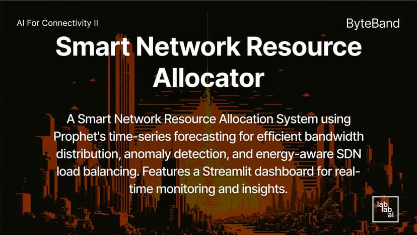 Smart Network Resource Allocation