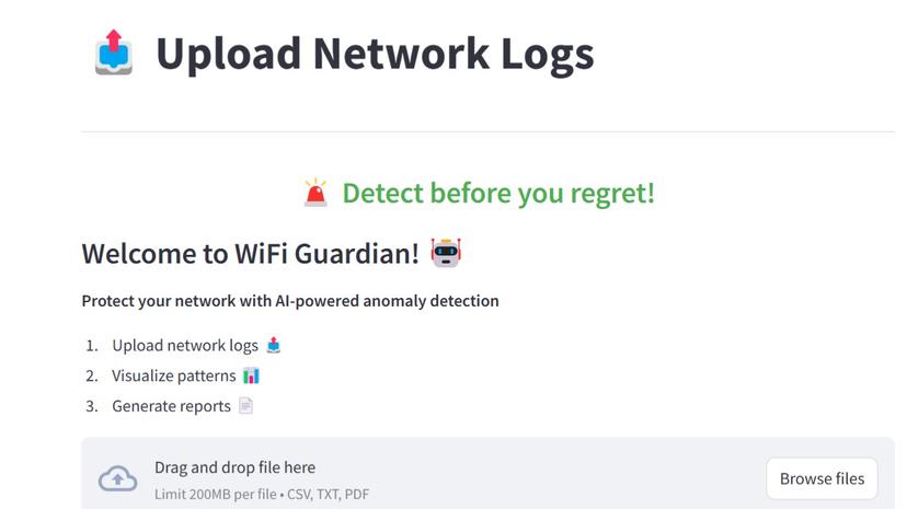 WiFi Guardian AI-Powered Network Anomaly Detection
