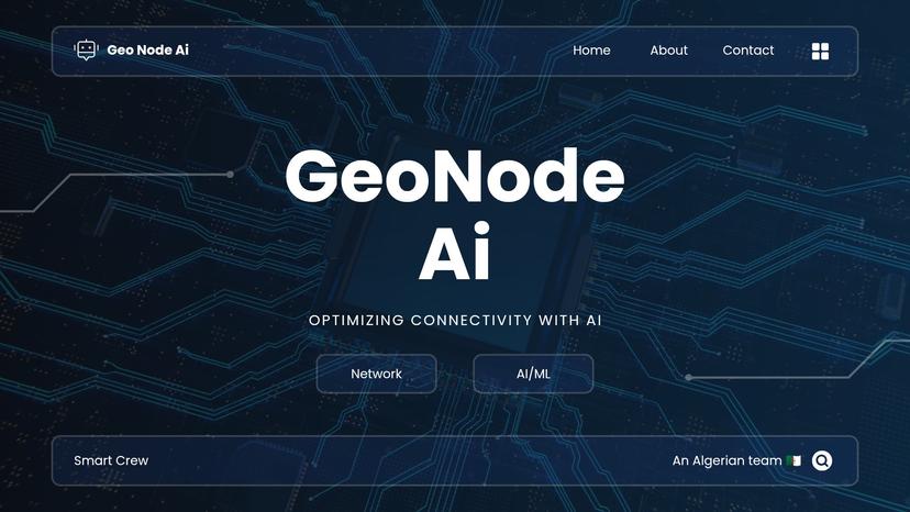 GeoNode AI app