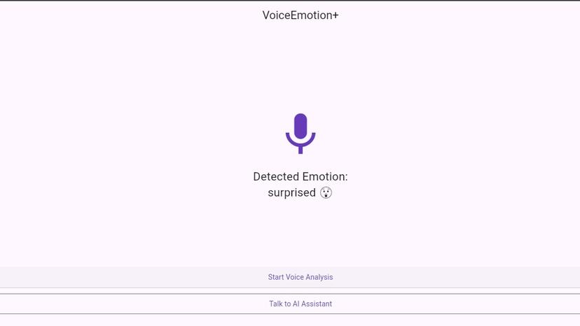 Voice Emotion Detection TOOL
