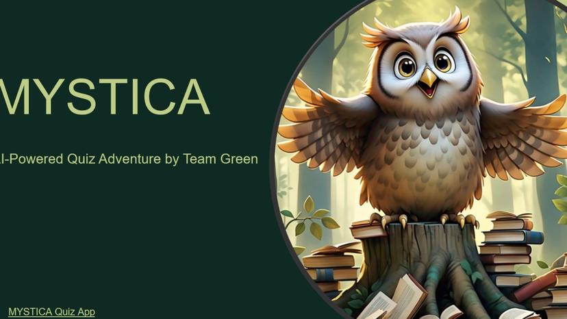 MYSTICA AI-Powered Interactive Quiz App
