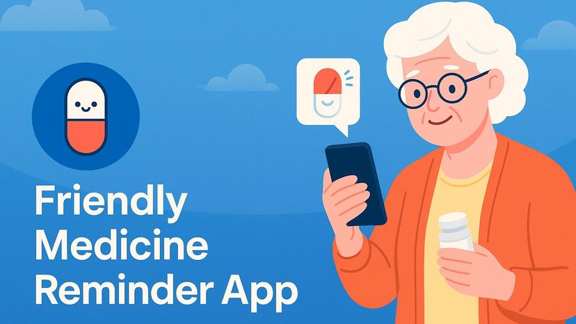 Friendly Medicine Reminder App